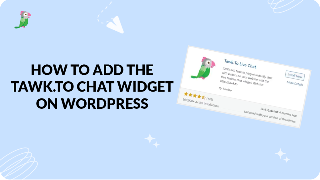 Add tawk.to Live Chat to WordPress in minutes